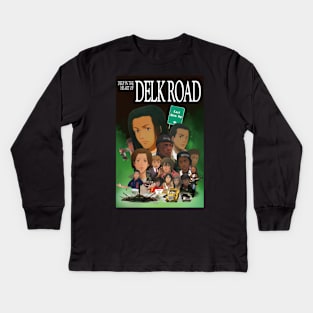 Deep in the Heart of Delk Rd Kids Long Sleeve T-Shirt